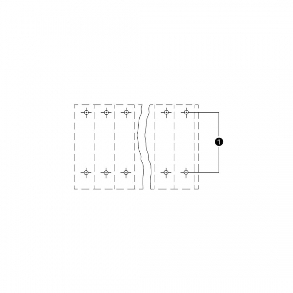 Wago 736-103 112 Adet 2.5mm2 3x2 Kutuplu Gri Çift Katlı PCB Klemens - Thumbnail
