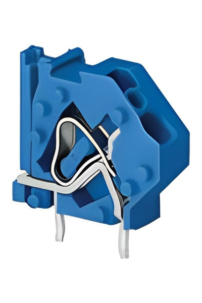 Wago - Wago 745-814 50 Adet 4mm2 Mavi Tekli Modül Yüksek Akım PCB Klemens