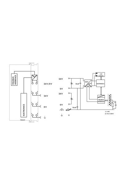 Wago 750-337 CANopen MCS 10 kBd-1 MBd Kuplör - Thumbnail