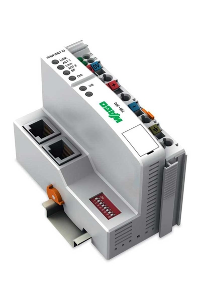 Wago 750-370 PROFINET 2 Ethernet RJ45 Portlu Kuplör - Thumbnail