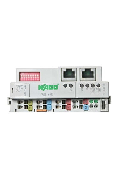 Wago 750-370 PROFINET 2 Ethernet RJ45 Portlu Kuplör - Thumbnail