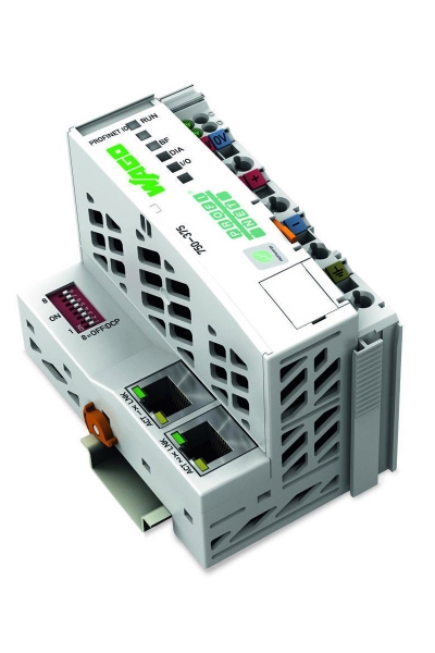 Wago 750-375/025-000 PROFINET IRT 2 Ethernet RJ45 Portlu Kuplör - Thumbnail