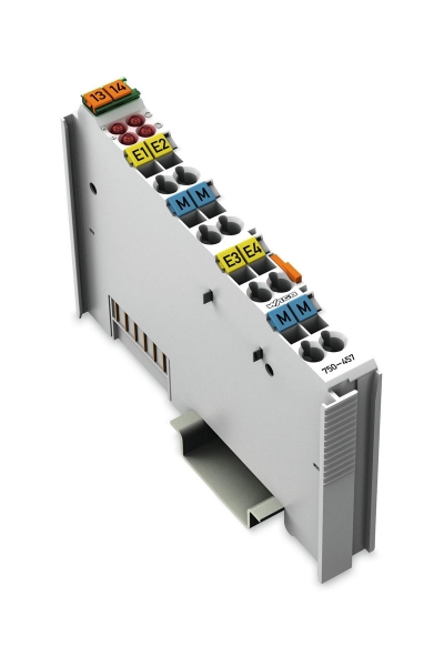 Wago 750-457 10V DC Tek Uçlu 4 Kanal Analog Giriş Modülü - Thumbnail