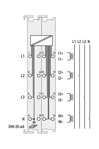 Wago 750-495 690V 1A 3 Faz Enerji Analizörü - Thumbnail