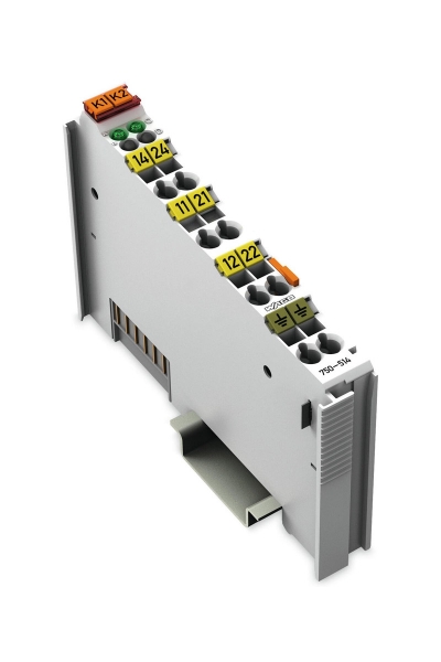 Wago 750-514 125V AC 0.5A 2 Kanal Dijital Çıkış Modülü - Thumbnail