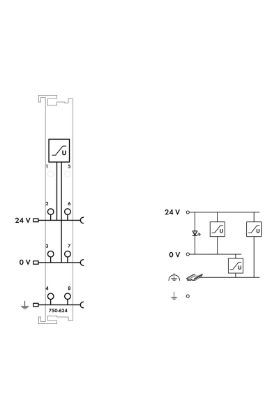 Wago 750-624 Filtre Modülü - Thumbnail