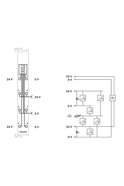 Wago 750-626 Filtre Modülü - Thumbnail