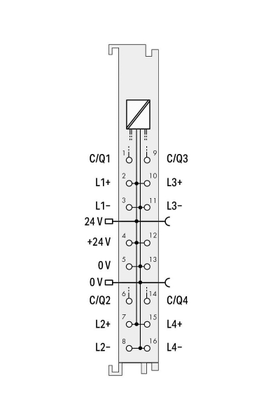 Wago 750-657 4 Port I/O Link Master Modülü - Thumbnail