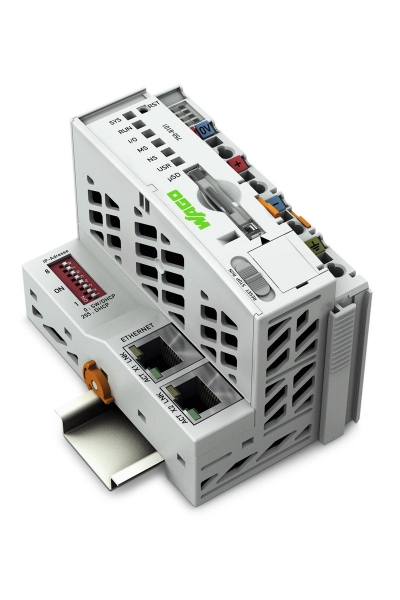 Wago 750-8101 PFC 100 Ethernet TCP/IP 10/100Mbit/s Kontrolör - Thumbnail