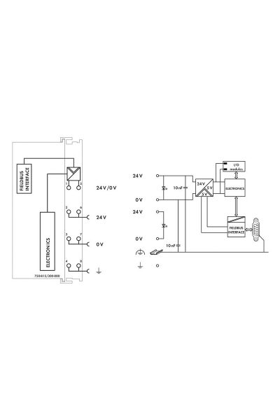 Wago 750-815/300-000 MODBUS RS485 150Bd-115 2 kBd Kontrolör - Thumbnail