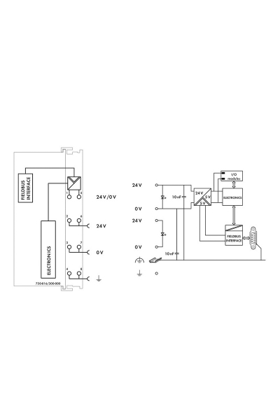 Wago 750-816/300-000 MODBUS RS232 150Bd-115 2 kBd Kontrolör - Thumbnail