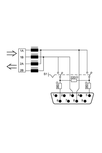 Wago 750-960 PROFIBUS D-Sub Erkek Konnektör - Thumbnail