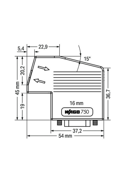 Wago 750-960 PROFIBUS D-Sub Erkek Konnektör - Thumbnail