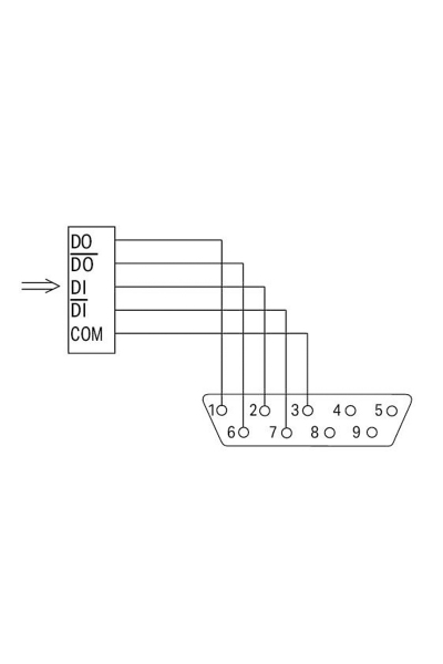 Wago 750-961 INTERBUS D-Sub Dişi Konnektör - Thumbnail