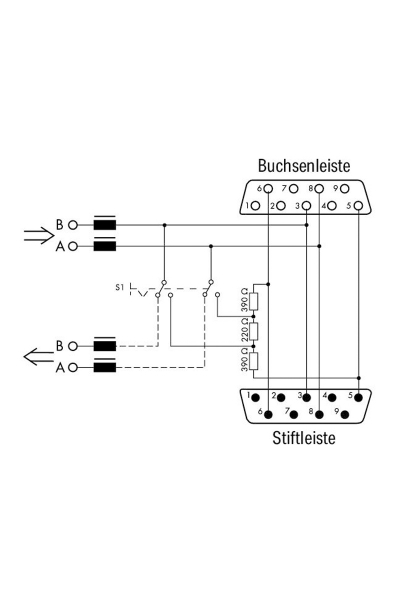 Wago 750-972 S7 PROFIBUS D-Sub Erkek Dişi Konnektör - Thumbnail