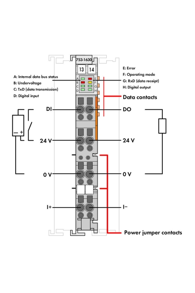Wago 753-1630 230VAC SMI Master Modül - Thumbnail