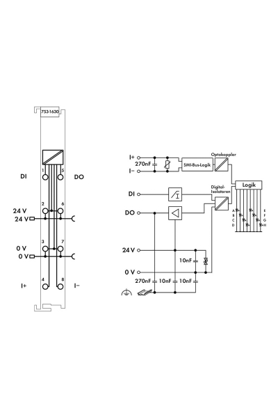 Wago 753-1630 230VAC SMI Master Modül - Thumbnail