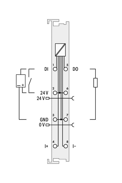 Wago 753-1631 LoVo 24VDC SMI Master Modül - Thumbnail