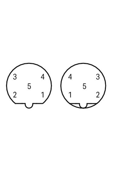 Wago 756-1506/060-010 90 Derece Açılı 1m IP 67 Sınıfı Kablo - Thumbnail