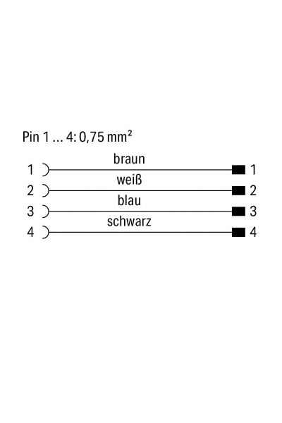 Wago 756-3103/040-100 10.0m Güç Kablosu - Thumbnail