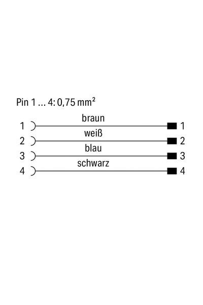 Wago 756-3105/040-050 5m Güç Kablosu - Thumbnail