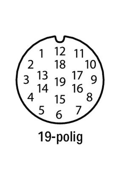 Wago 756-3204/190-100 19 Kutuplu 10m Sensör Aktüatör Kablosu - Thumbnail