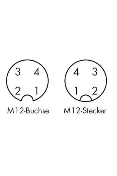 Wago 756-5404/040-010 4 Kutuplu 1m Sensör Aktüatör Kablosu - Thumbnail