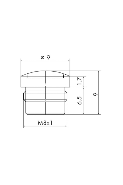 Wago 756-8101 10 Adet M8 Koruyucu Kapak - Thumbnail