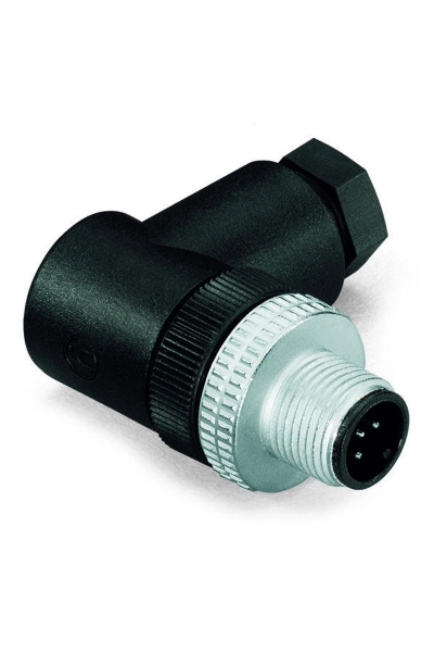 Wago 756-9204/040-000 5 Adet 4 Kutuplu M12 Açılı Erkek Konnektör - Thumbnail