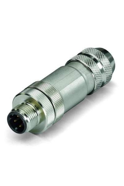 Wago 756-9501/060-000 D Kodlu Düz M12 Fiş Ekranlı - Thumbnail