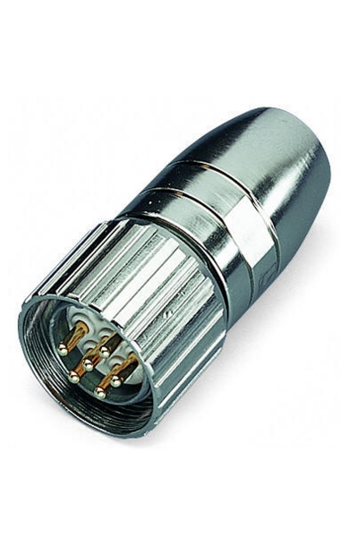 Wago - Wago 756-9601/060-000 Düz Lehimli Bağlantı M23 Fiş Wago - Wago 756-9601/060-000 Düz Lehimli Bağlantı M23 Fiş