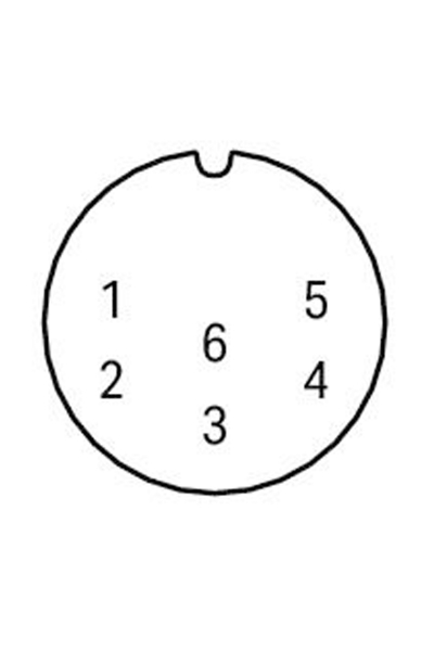 Wago 756-9602/060-000 90 Derece Eğimli Lehimli Bağlantı M23 Fiş - Thumbnail