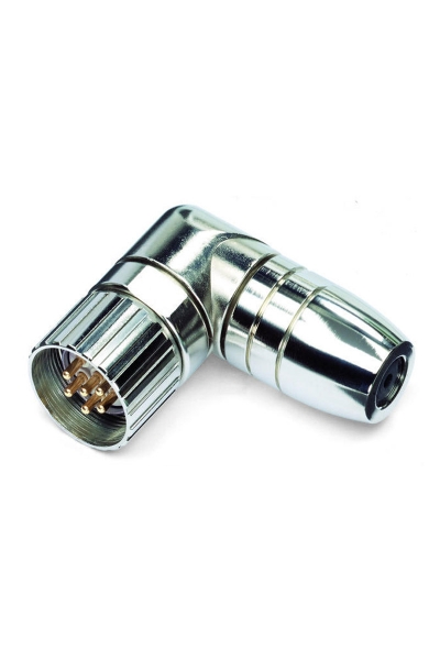 Wago - Wago 756-9602/060-000 90 Derece Eğimli Lehimli Bağlantı M23 Fiş Wago - Wago 756-9602/060-000 90 Derece Eğimli Lehimli Bağlantı M23 Fiş