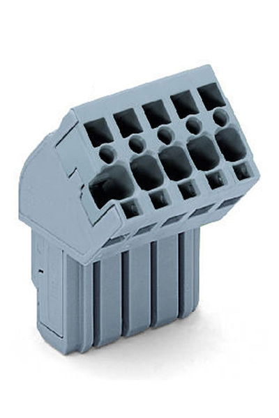 Wago 769-106/022-000 25 Adet 4mm2 Gri 6 Kutuplu Kod Tırnaklı Dişi Konnektör - Thumbnail
