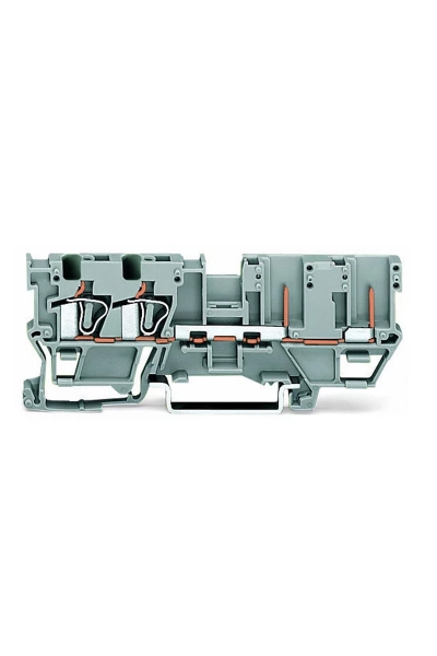 Wago - Wago 769-171 50 Adet 4mm2 Gri 2 İletken 2 Pin Ray Klemens