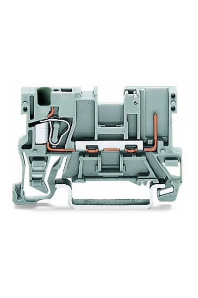 Wago - Wago 769-176 100 Adet 4mm2 Gri 1 İletken 1Pin Ray Klemens