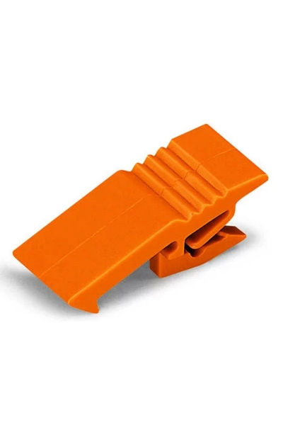 Wago - Wago 769-431 25 Adet Dişi Fişler için 2 Kutuplu Turuncu Kilitleme Parçası