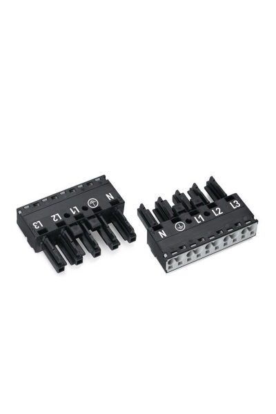 Wago 770-205 50 Adet 0.5-4mm2 Winsta Midi 5 Kutuplu Dişi Konnektör - Thumbnail