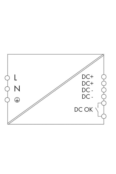 Wago 787-1622 Giriş AC 90V 264V Çıkış DC 24V DC 5A Klasik Epsitron Güç Kaynağı - Thumbnail