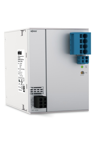 Wago 787-1634 Giriş AC 90V 264V Çıkış DC 24V DC 20A Klasik Epsitron Güç Kaynağı - Thumbnail