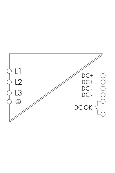 Wago 787-1642 3 faz Giriş AC 320V 575V 24 VDC/20A Klasik Epsitron Güç Kaynağı - Thumbnail