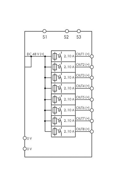 Wago 787-1668/000-200 8x48 VDC Ayarlanabilir Elektronik Sigorta - Thumbnail