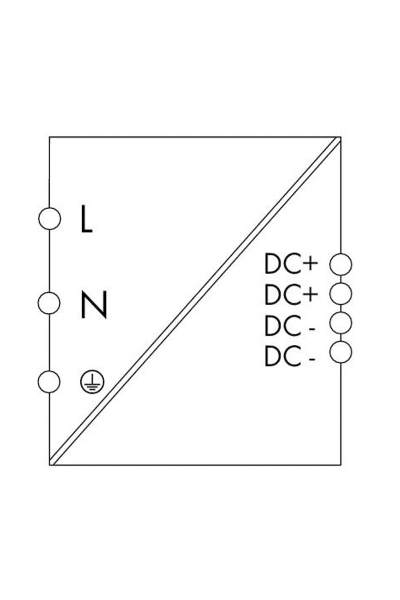 Wago 787-1721 1 faz Giriş AC 100V 250V 12VDC/8A Standart Epsitron Güç Kaynağı - Thumbnail