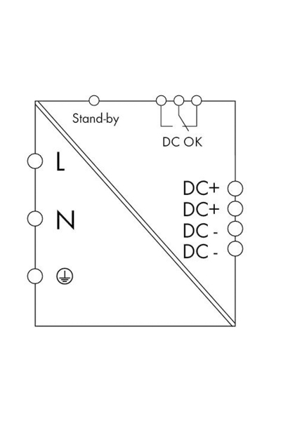 Wago 787-833 AC 90 264V/DC 48V DC 5 A Pro Epsitron Güç Kaynağı - Thumbnail