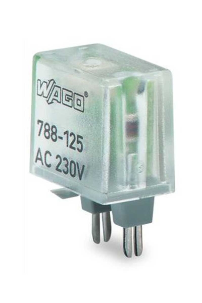 Wago 788-125 25 Adet 220Vac Durum Göstergesi ve Ters Gerilim Koruması - Thumbnail