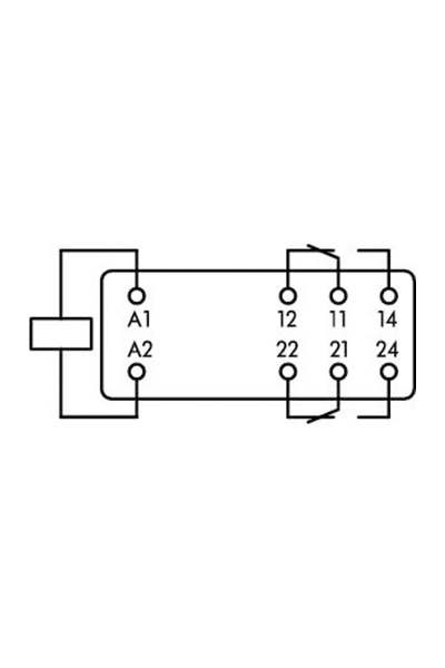 Wago 788-156 24Vdc 2 Değiştirici Kontak Yedek Röle - Thumbnail