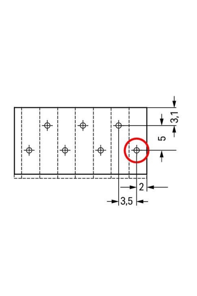 Wago 805-304 80 Adet 1.5mm2 4 Kutuplu 3.5mm Basma Düğmeli Klemens - Thumbnail