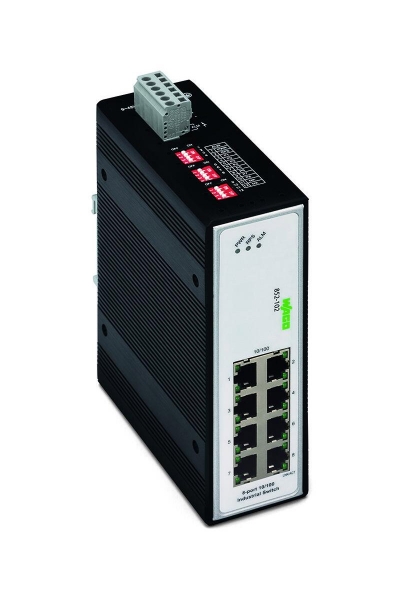 Wago - Wago 852-102 8 Port 100base TX Endüstriyel Ethernet Switch