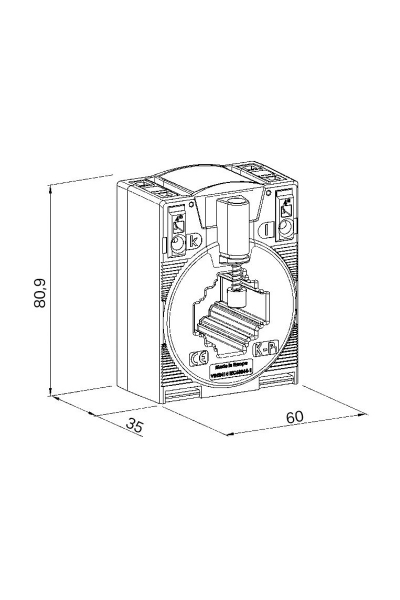 Wago - Wago 855-301/400-1001 400A-1A 10VA Akım Trafosu Wago 855-301/400-1001 400A-1A 10VA Akım Trafosu - Thumbnail
