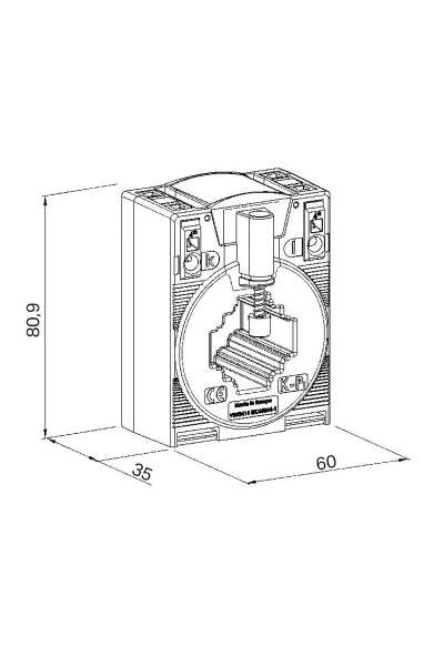 Wago - Wago 855-305/600-1001 600A-5A 10VA Akım Trafosu Wago 855-305/600-1001 600A-5A 10VA Akım Trafosu - Thumbnail